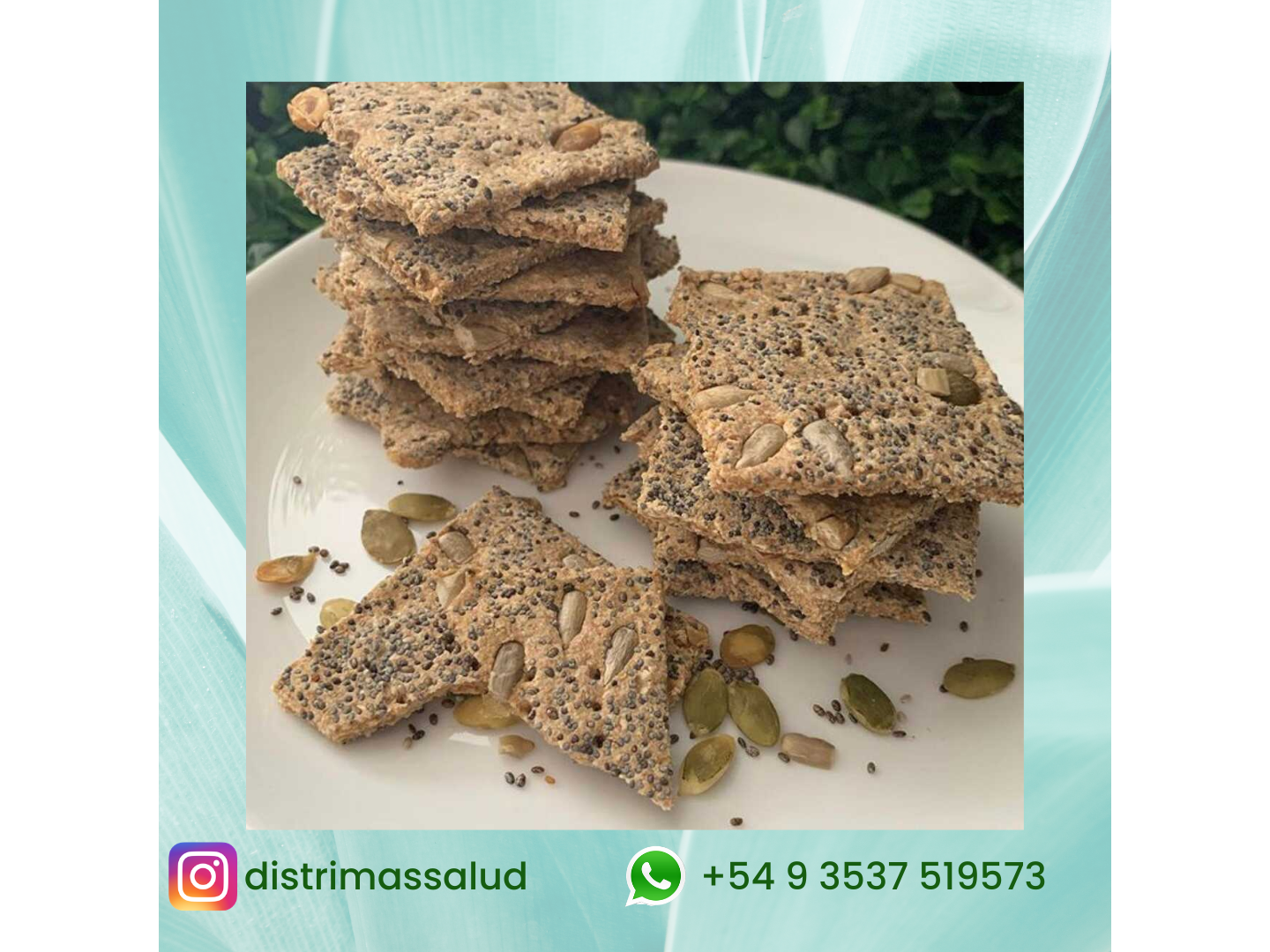 CHALITAS INTEGRALES MIX DE SEMILLAS X KGS