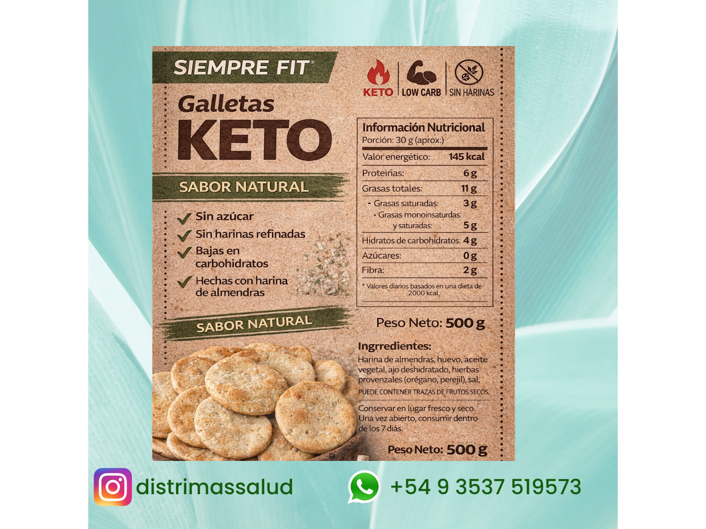 MARINERAS KETO x 1 KG