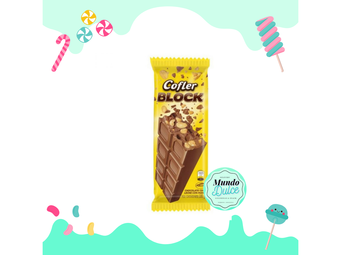 Cofler block 300 gr.