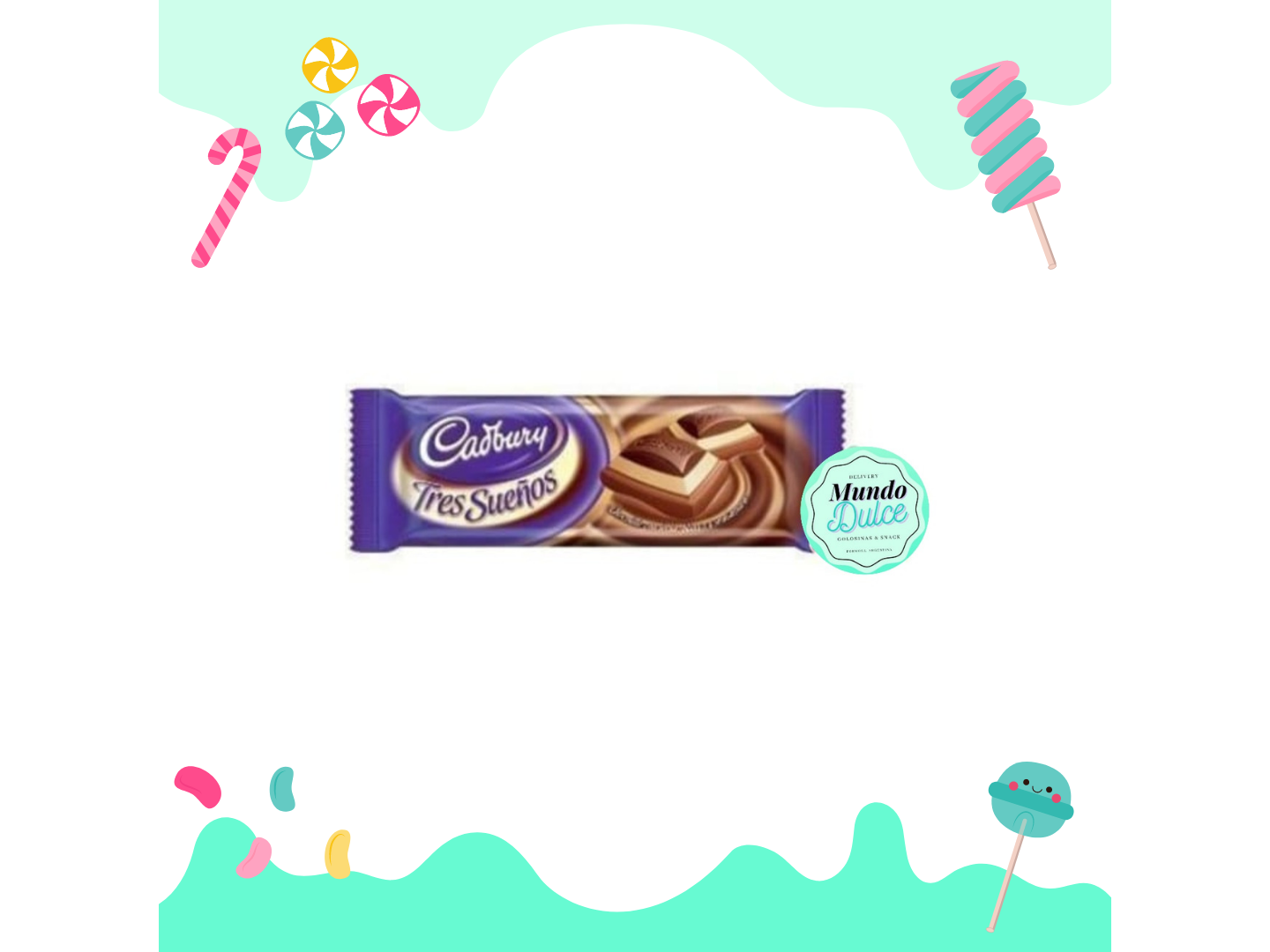 Cadbury tres sueños 25 gr.