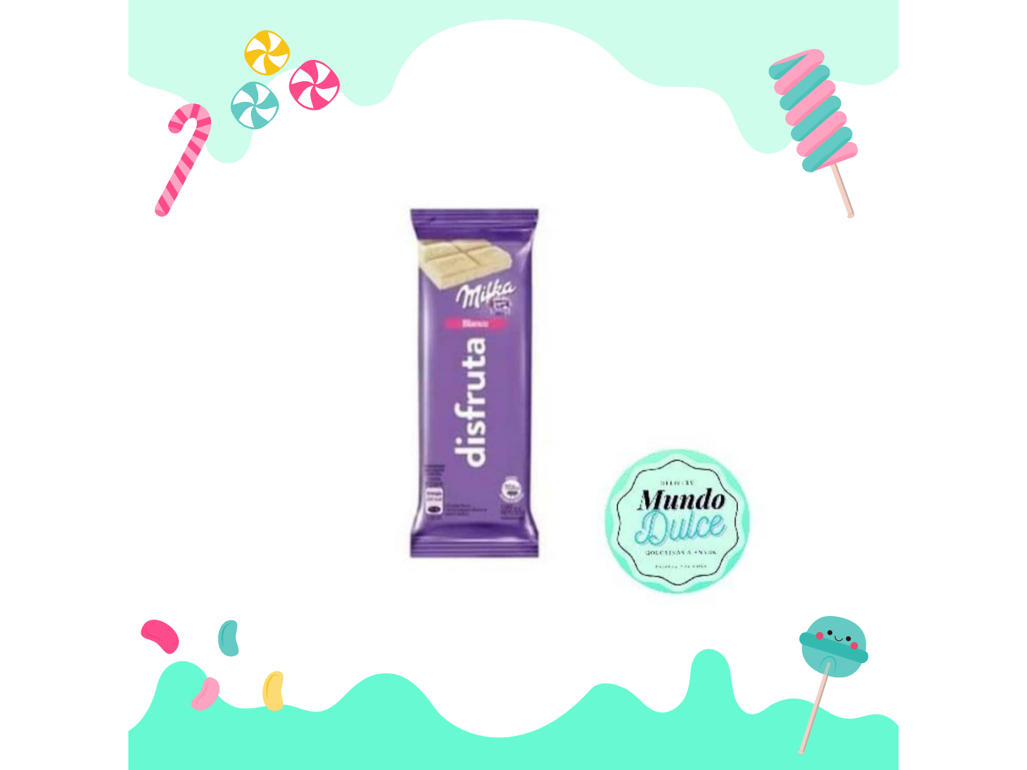 Milka blanco 55gr.