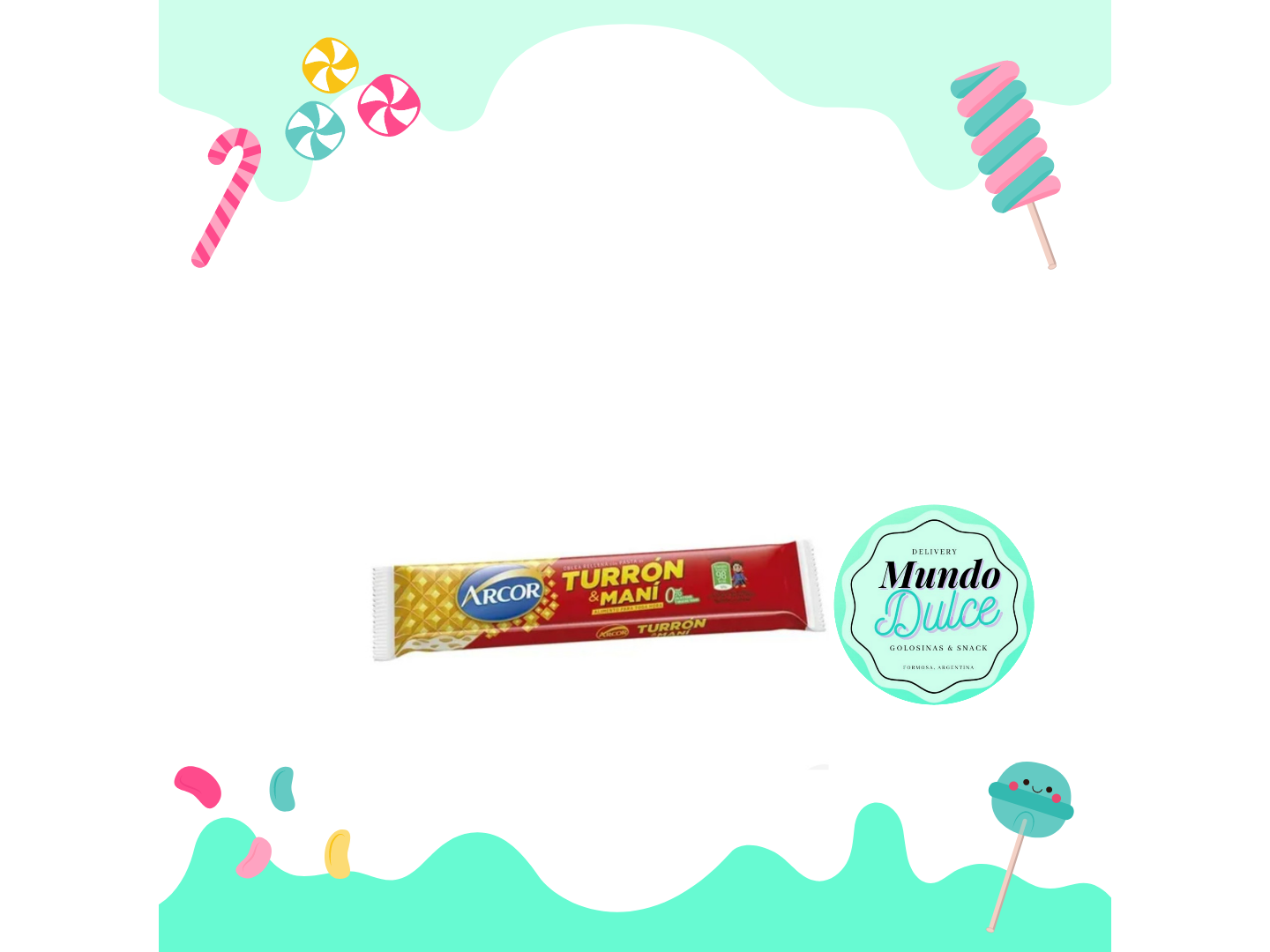 Turrón de mani