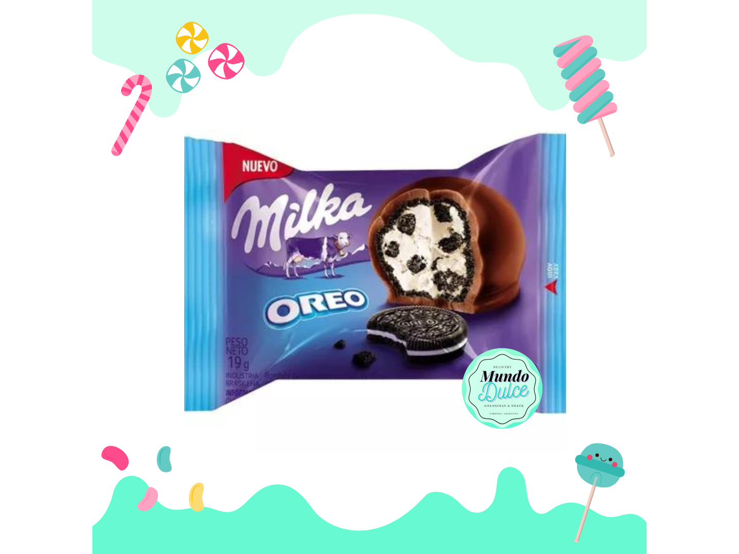 Bombón oreo