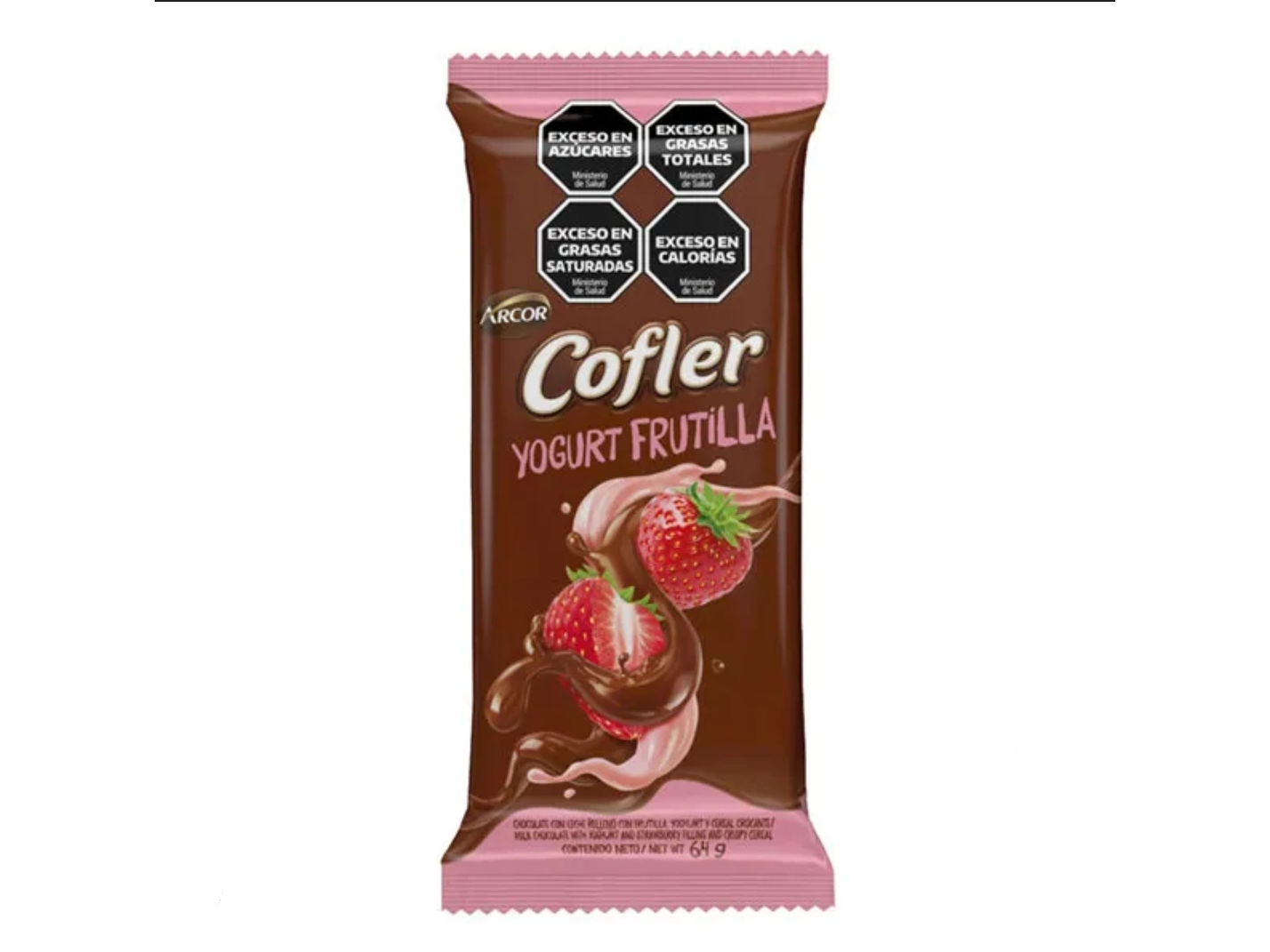 Cofler frutilla 55gr