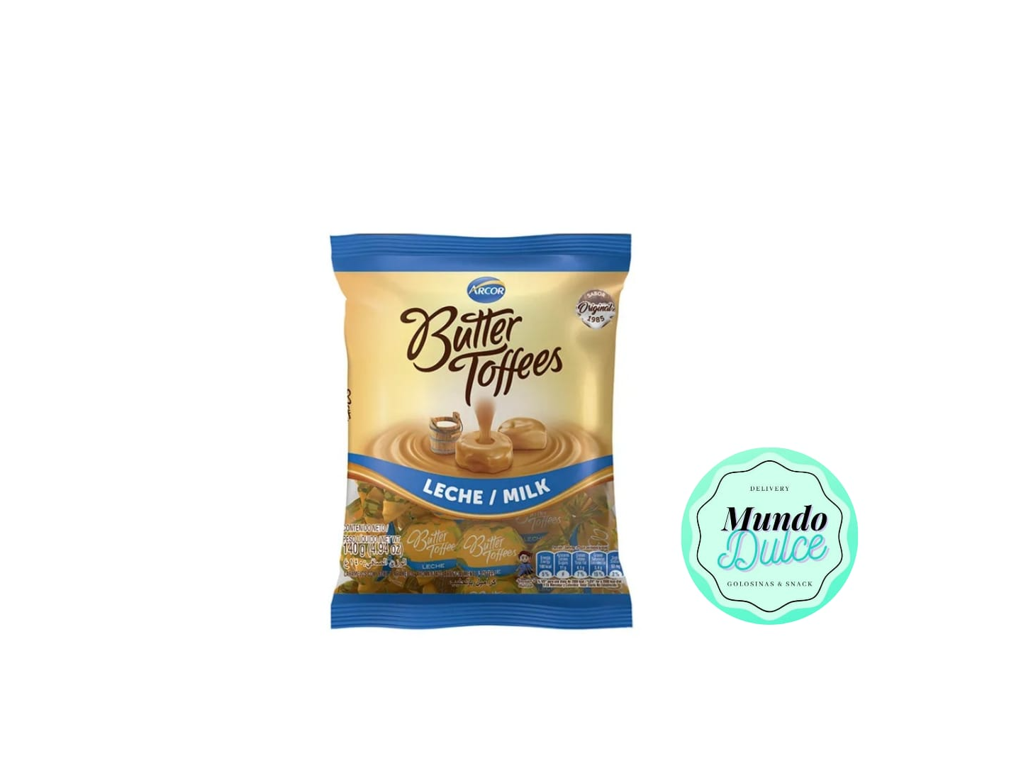 Butters toffees leche x1