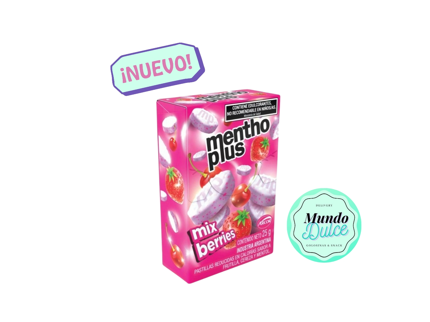 Mentoplus mix berries