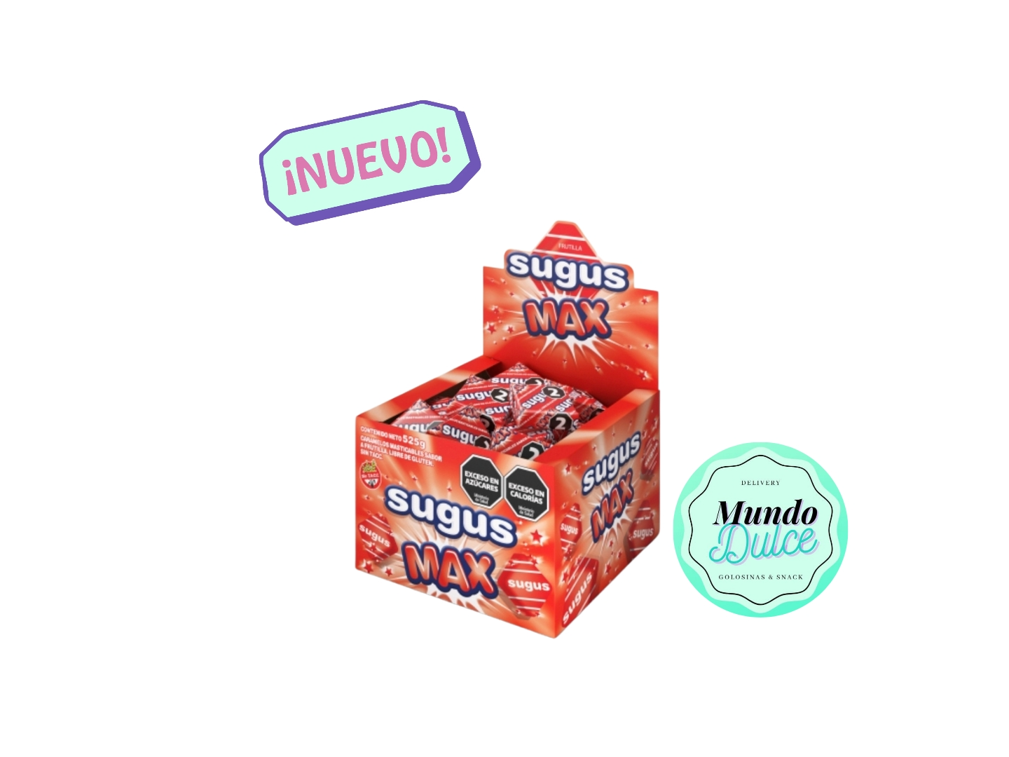 Sugus max frutilla
