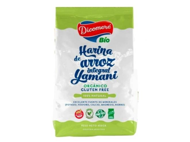 Dicomere Harina de arroz yamani integral x 450gr