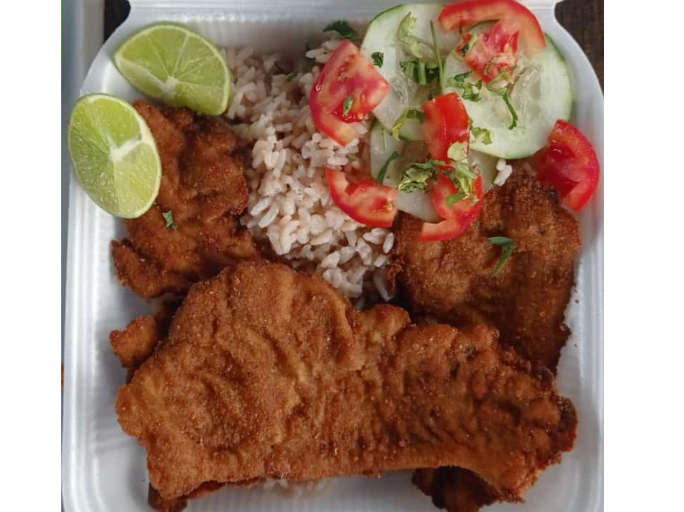 Filete de pescado empanizado