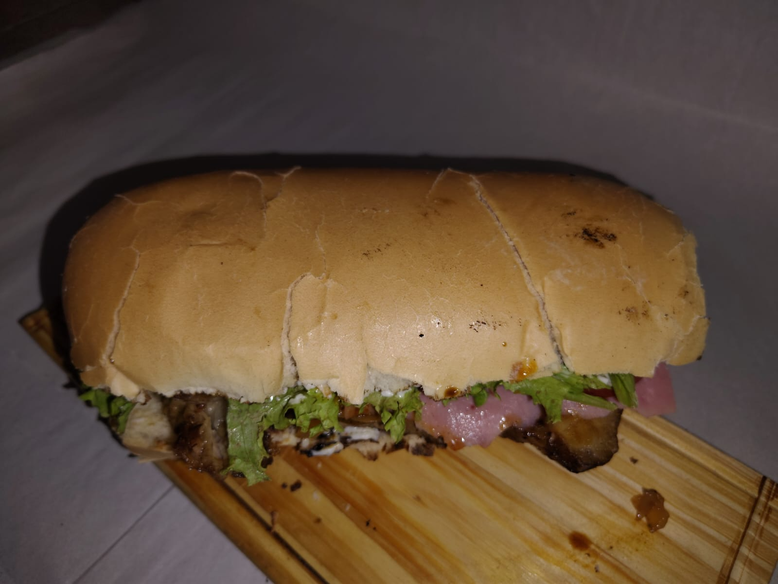 sandwich de molleja