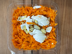 ENSALADA DE ZANAHORIA Y HUEVO