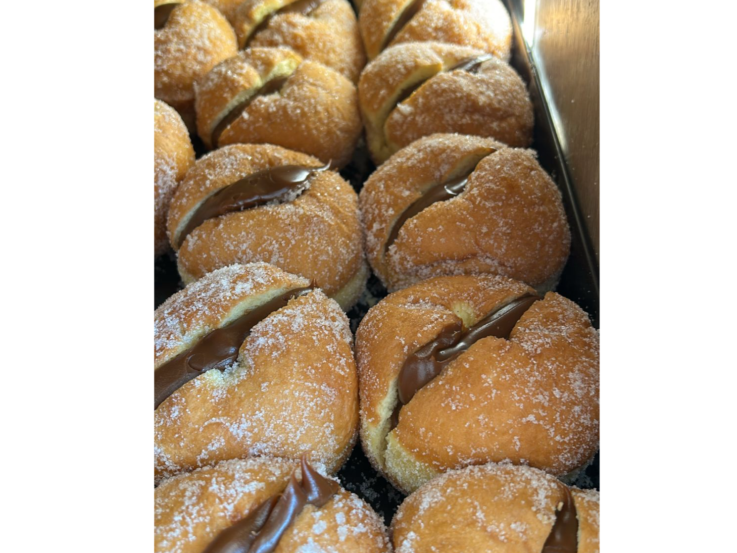 BERLINESAS CON DULCE DE LECHE