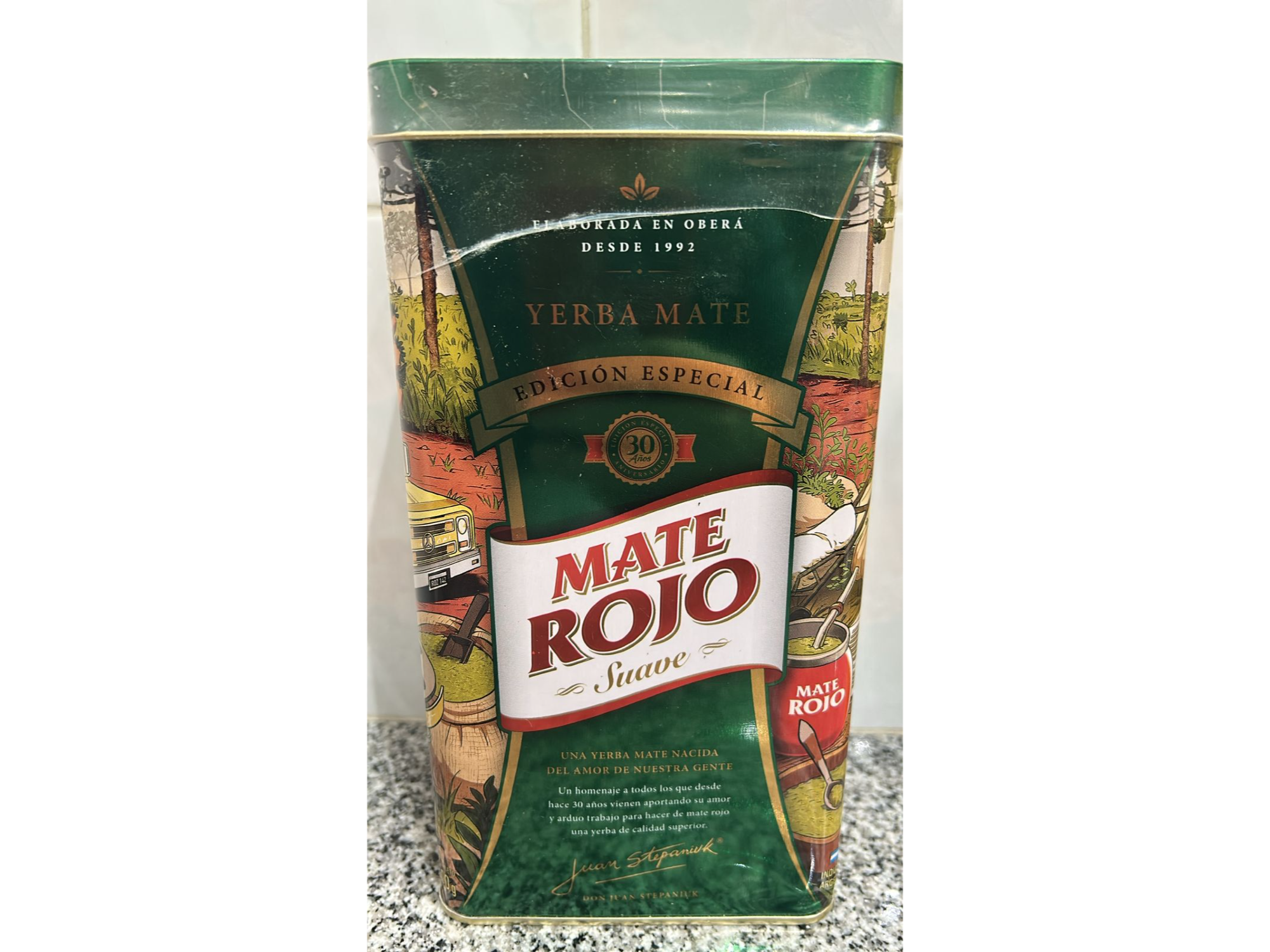 MATE ROJO SUAVE 1KG