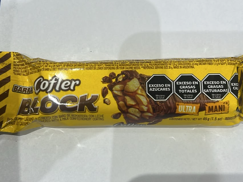 BARRA COFLER BLOCK 45GR
