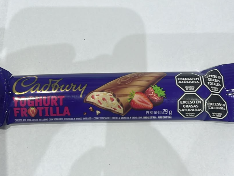 CADBURY YOGUR FRUTILLA 29GR