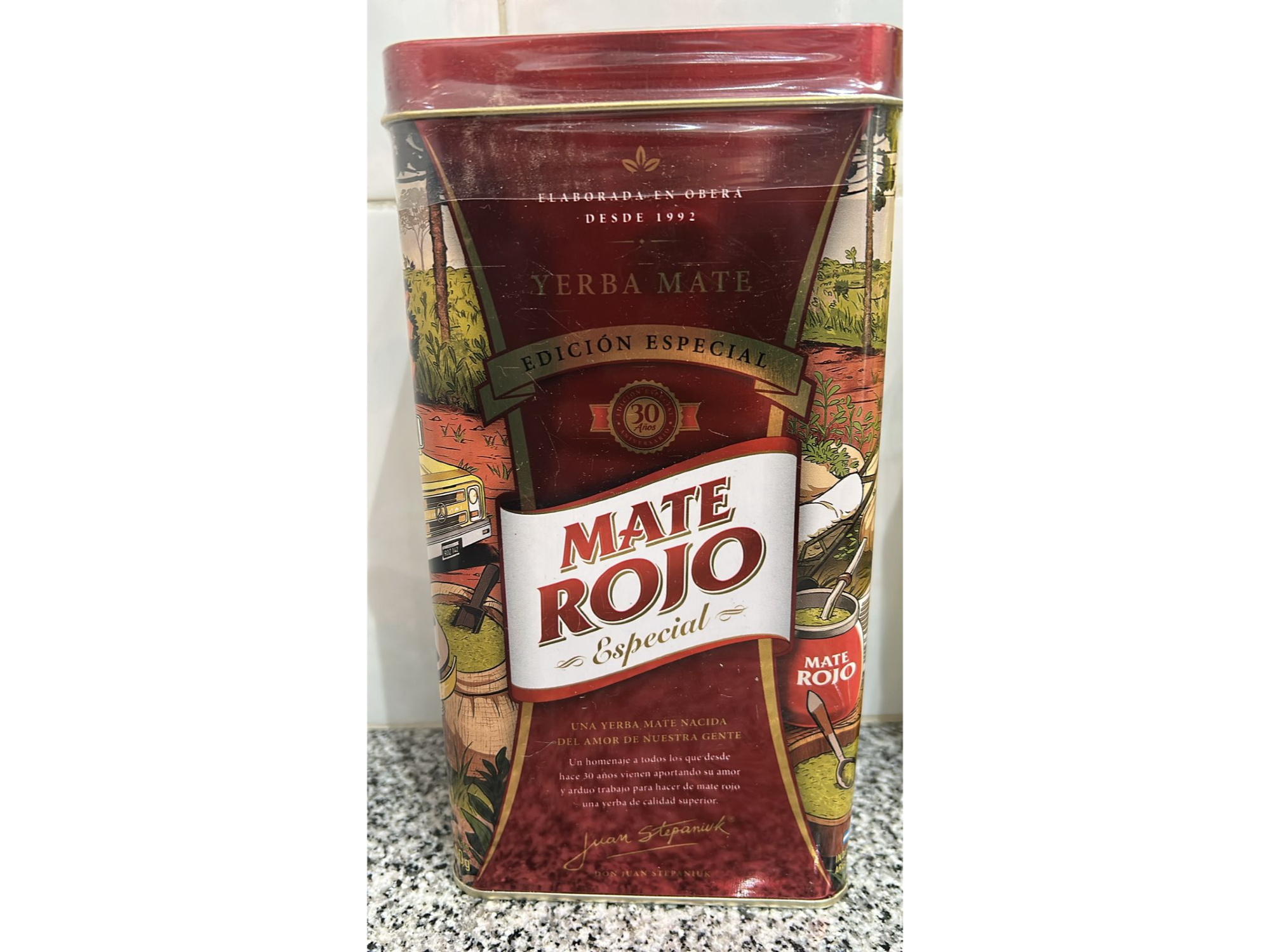 MATE ROJO ESPECIAL LATA 1KG