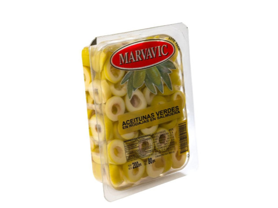 Aceitunas en rodajas 200gr