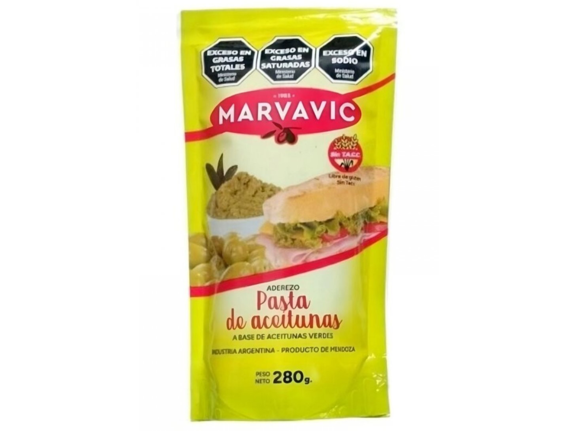 Pasta de aceitunas doy pack 280gr