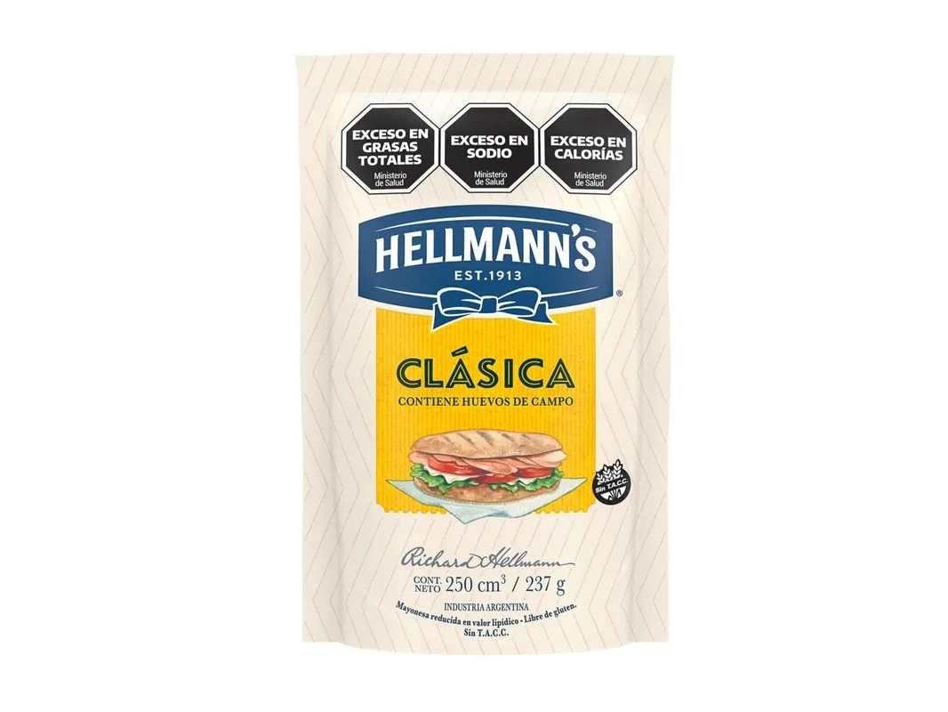 Mayonesa Hellman's 250gr