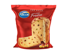 Pan dulce c/frutas Arcor 400gr