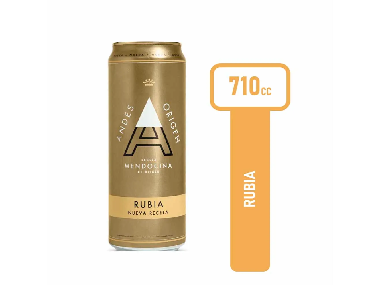 Andes origen lata 710 rubia