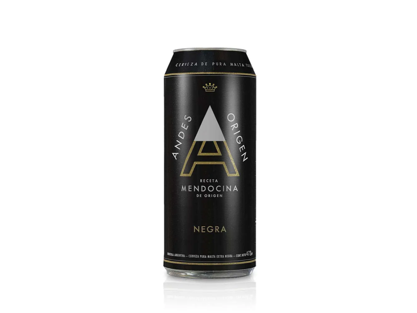 Andes origen lata 473cc negra