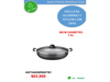 PAELLERA ALUMINIO Y TEFLON CON TAPA
