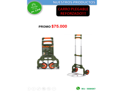 CARRO PLEGABLE REFORZADO