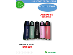 BOTELLA TERMICA 500ML