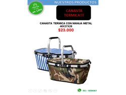CANASTA TERMICA