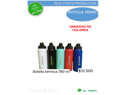 BOTELLA TERMICA 780ML