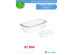 MOLDE PAN / BUDIN INGLES