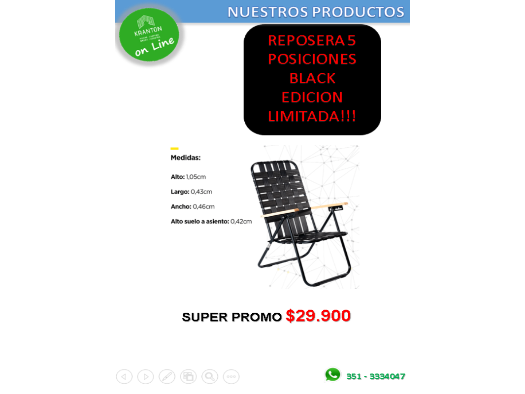 REPOSERA BLACK