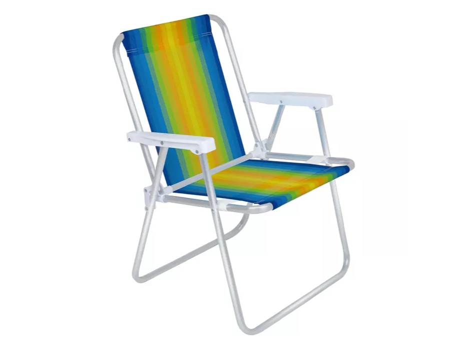 SILLON MOR RAFIA ALUMINIO