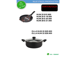 SARTEN/OLLA NEGRA