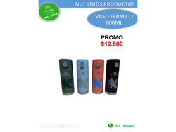 VASO TERMICO 600ML
