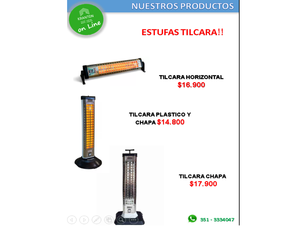 ESTUFA TILCARA