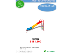 TOBOGAN FIBRA 782