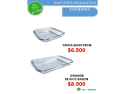 ASADERA VIDRIO