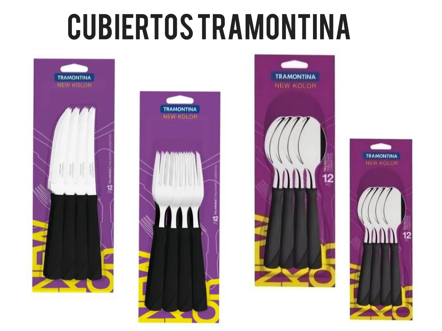 CUBIERTOS CABO PLASTICO