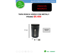 FRASCO NEGRO