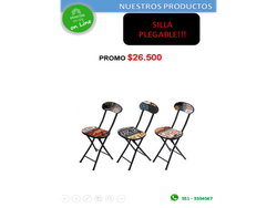 SILLA PLEGABLE