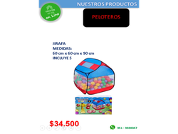 PELOTERO JIRAFA