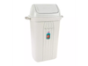 CESTO PLASTICO TAPA VAIVEN 59 LITROS