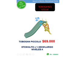 TOBOGAN VEGUI PICCOLO