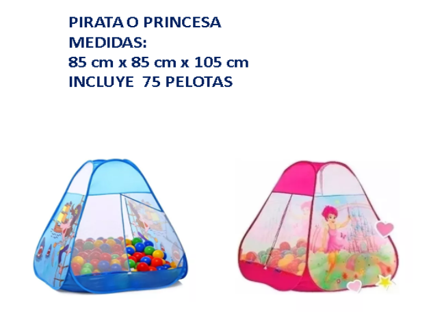 PELOTERO PRINCESA / PIRATA