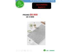 ALFOMBRA BAñO