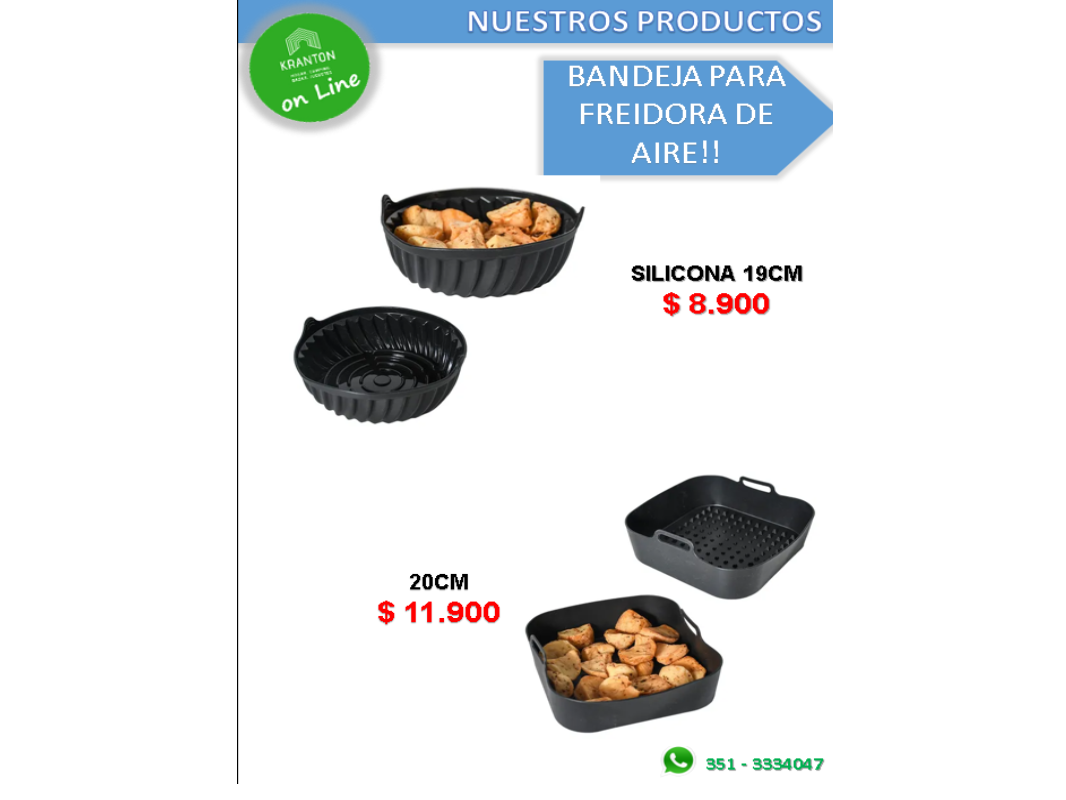 BANDEJA PARA FREIDORA DE AIRE