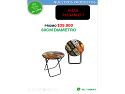 MESA PLEGABLE