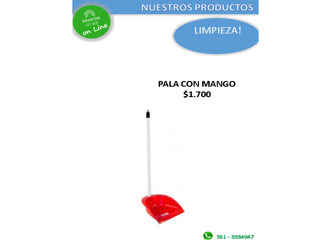 PALA CON MANGO